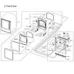 Samsung DVG50M7450P/A3-00 dryer parts | Sears PartsDirect