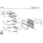 Bosch B21CL80SNS/02 bottom-mount refrigerator parts | Sears PartsDirect