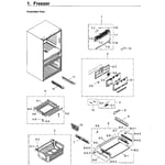 Samsung RF23M8070SG/AA-00 bottom-mount refrigerator parts | Sears
