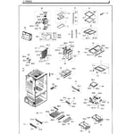 Samsung RF28HFEDBSG/AA-00 bottom-mount refrigerator parts | Sears