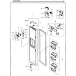 Samsung RS25H5111SR/AA-02 side-by-side refrigerator parts | Sears