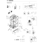 Samsung RF220NCTASR/AA-02 bottom-mount refrigerator parts | Sears