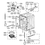 Looking for LG model LDF8812ST dishwasher repair & replacement parts?