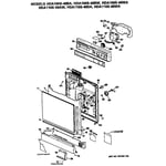 Hotpoint HDA100S-48BW dishwasher parts | Sears PartsDirect