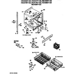 Looking for Hotpoint model HDA467-02 dishwasher repair & replacement parts?