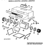 Looking for GE model JV374*01 range hood repair & replacement parts?