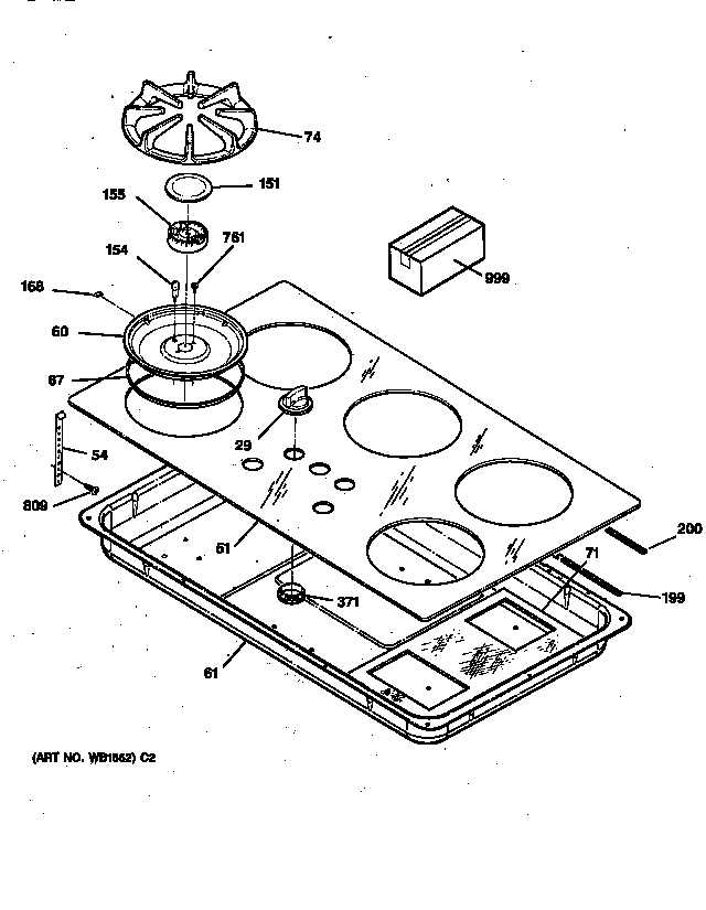 Looking For Ge Model Jgp636bev3bb Gas Cooktop Repair Replacement