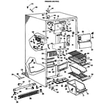 Hotpoint CSF22TBF sidebyside refrigerator parts Sears PartsDirect Hotpoint CSF22TBF sidebyside refrigerator parts Sears PartsDirect