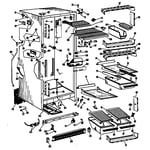Hotpoint CTF21GAD top-mount refrigerator parts | Sears PartsDirect