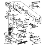 GE MSG20BWYAWW side-by-side refrigerator parts | Sears PartsDirect
