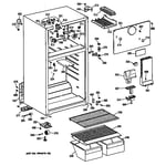 Hotpoint CTX14CYTBRAD top-mount refrigerator parts | Sears PartsDirect