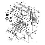 Ge Jhp56gn7ad Electric Range Parts 