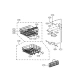 LG LDS4821BB dishwasher parts | Sears PartsDirect