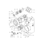 Looking for LG model WM2501HVA washer repair & replacement parts?