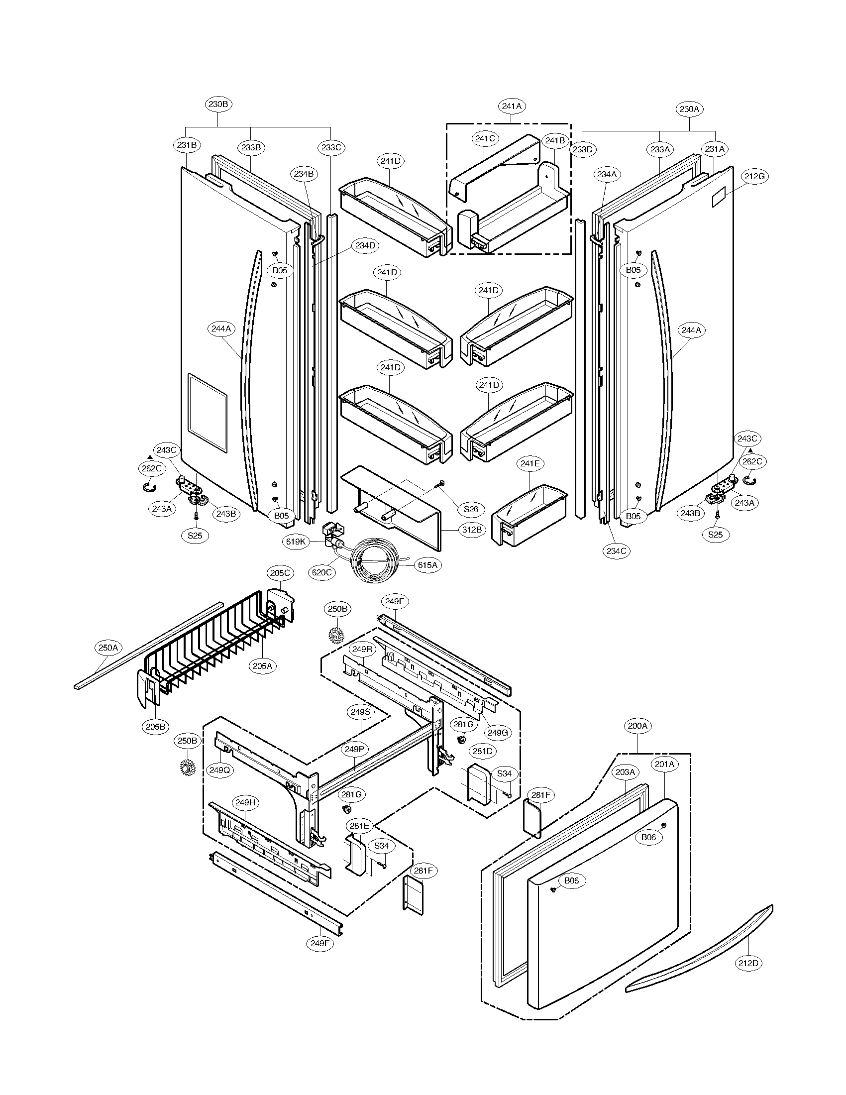 Kenmore Elite Fridge Parts