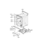 Looking for LG model LDF7932BB dishwasher repair & replacement parts?