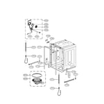 LG LDF7932BB dishwasher parts | Sears PartsDirect