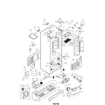 LG LMX25964ST/00 bottom-mount refrigerator parts | Sears PartsDirect