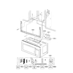 LG LMV1680ST microwave/hood combo parts | Sears PartsDirect