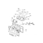 LG LMV1813ST/00 microwave/hood combo parts Sears PartsDirect