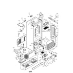 LG LMX25981ST/00 bottom-mount refrigerator parts | Sears PartsDirect