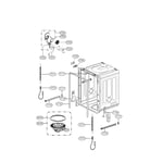 Looking for LG model LDF7932ST dishwasher repair & replacement parts?
