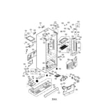 LG LFX25973ST/00 bottom-mount refrigerator parts | Sears PartsDirect