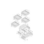 LG LFX25973ST/00 bottom-mount refrigerator parts | Sears PartsDirect