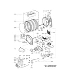 Kenmore Elite 79691472210 dryer parts | Sears PartsDirect