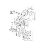 LG LMV1683SB/00 microwave/hood combo parts | Sears PartsDirect
