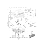 Looking for LG model LDF7551ST dishwasher repair & replacement parts?