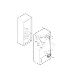 LG LFX25974ST/01 bottom-mount refrigerator parts | Sears PartsDirect
