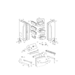 LG LFX31925ST/02 bottom-mount refrigerator parts | Sears PartsDirect
