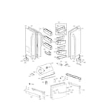 LG LFX33975ST/01 bottom-mount refrigerator parts | Sears PartsDirect