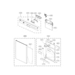 Looking for LG model LDS5540ST dishwasher repair & replacement parts?
