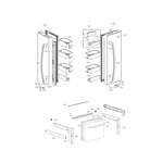 LG LFC22770SW/00 bottom-mount refrigerator parts | Sears PartsDirect