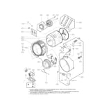 Kenmore 79641162410 washer parts | Sears PartsDirect