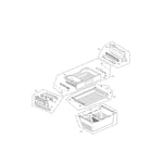 LG LFX31925ST/08 bottom-mount refrigerator parts | Sears PartsDirect