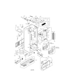 LG LFX31945ST/00 bottom-mount refrigerator parts | Sears PartsDirect