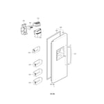 LG LSXS22423W/00 side-by-side refrigerator parts | Sears PartsDirect
