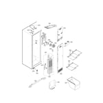 LG LSXS22423W/00 side-by-side refrigerator parts | Sears PartsDirect