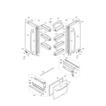 LG LFC23760ST/01 bottom-mount refrigerator parts | Sears PartsDirect