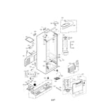 Looking for LG model LFCS22520S/00 bottom-mount refrigerator repair