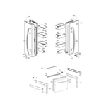 LG LFCS22520S/00 bottom-mount refrigerator parts | Sears PartsDirect