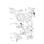 Looking for LG model DLEX7600WE dryer repair & replacement parts?