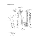 LG LSXS26366S/01 side-by-side refrigerator parts | Sears PartsDirect