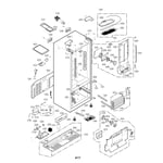 LG LFXS24623S/01 bottom-mount refrigerator parts | Sears PartsDirect