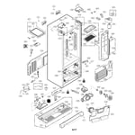 LG LMX25964ST/01 bottom-mount refrigerator parts | Sears PartsDirect
