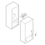 LG LBC24360ST/03 bottom-mount refrigerator parts | Sears PartsDirect