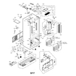 LG LFXC24796D/00 bottom-mount refrigerator parts | Sears PartsDirect